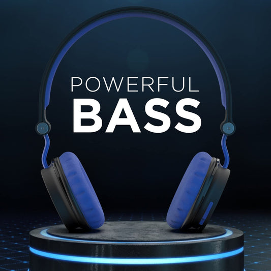 BoAt Rockerz 400 BT On-Ear Headphone, BlackBlue