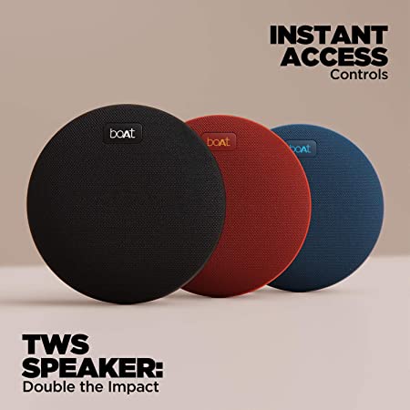 BoAt Stone 180 5W Bluetooth Speaker, Black