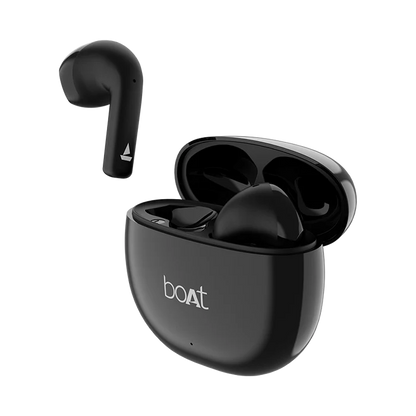 Airdopes ATOM 81 Earbuds, Opal Black