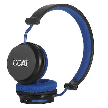 BoAt Rockerz 400 BT On-Ear Headphone, BlackBlue