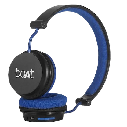 BoAt Rockerz 400 BT On-Ear Headphone, BlackBlue
