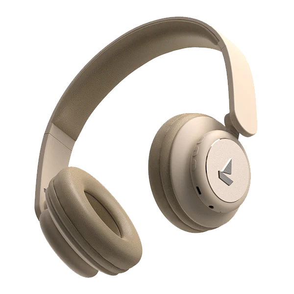 BoAt Rockerz 450 BT Headphone, Hazel Beige
