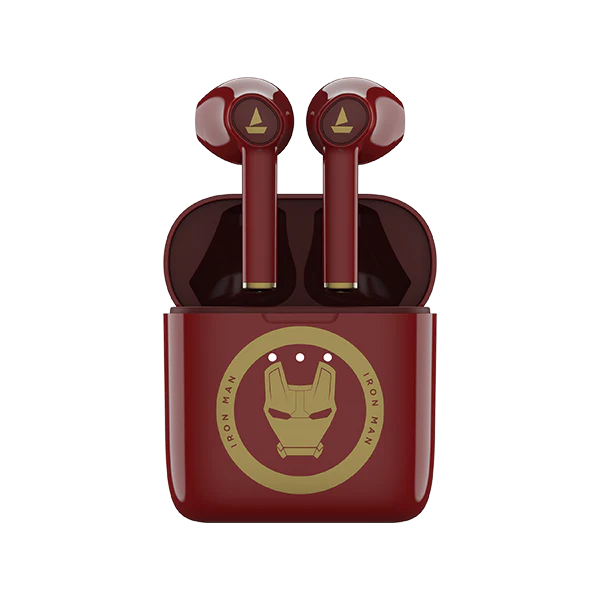 BoAt Airdopes 131 BT Headset, Iron Blood