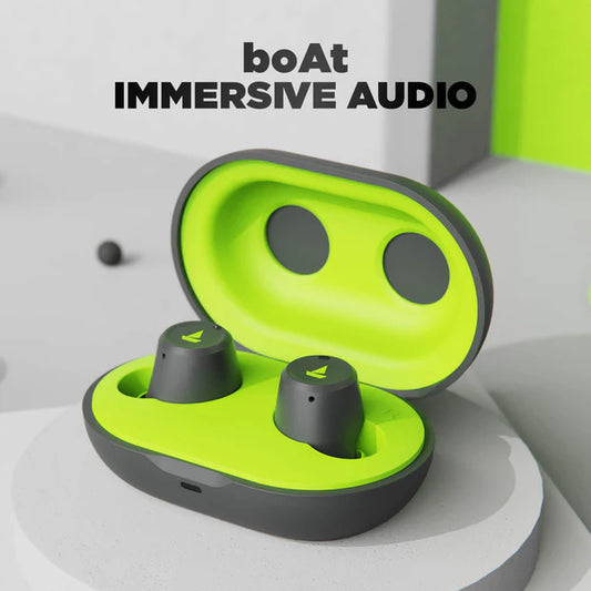 BoAt Airdopes 391 BT Earbuds, Spirit Lime