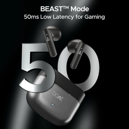 BoAt Airdopes 91 TWS Earbuds, Mist Grey