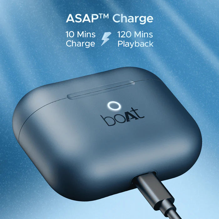 BoAt Airdopes Alpha BT Earbuds, Deep Blue