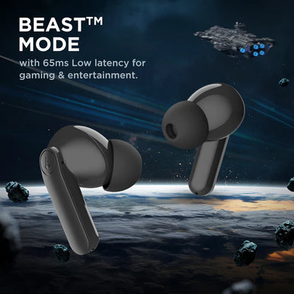 BoAt Airdopes 138 Pro Earbuds, Active Black